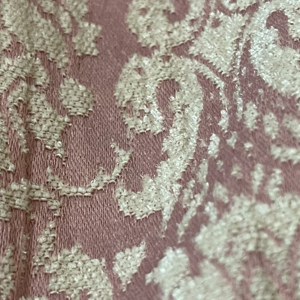 House Purse Day Bag Travel Bag Clay Pink White Damask Large Hobo Bag - Picture 13 of 14